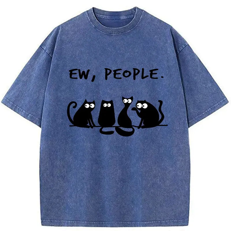 Japanese vintage washed t-shirt for daily wear