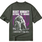 Kyoto-Lion Reject Humanity Return To Monkey Classic T-Shirt