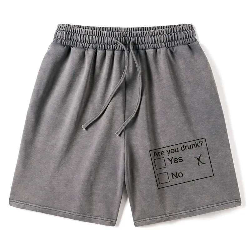 Washed Unisex Cotton Shorts for Daily Wear