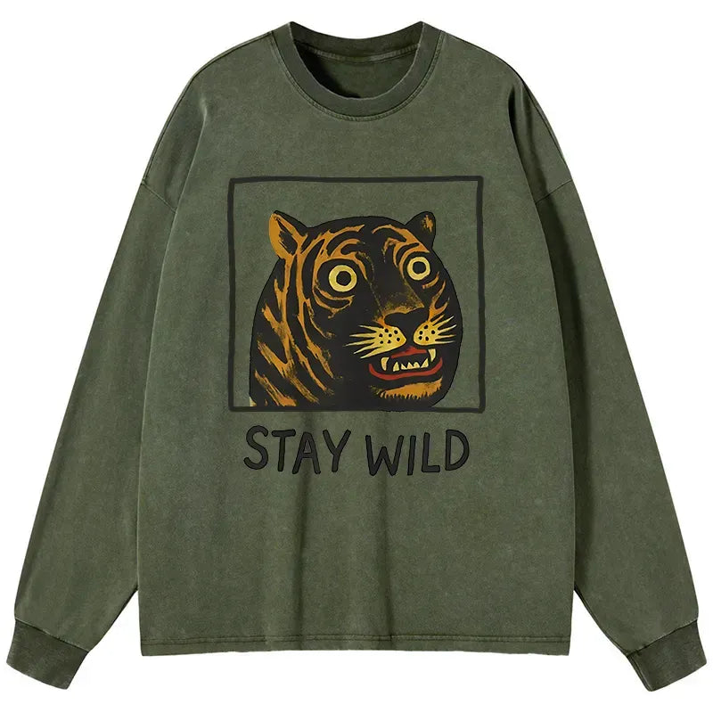 Trending Japanese Tiger Long Sleeve T-Shirt