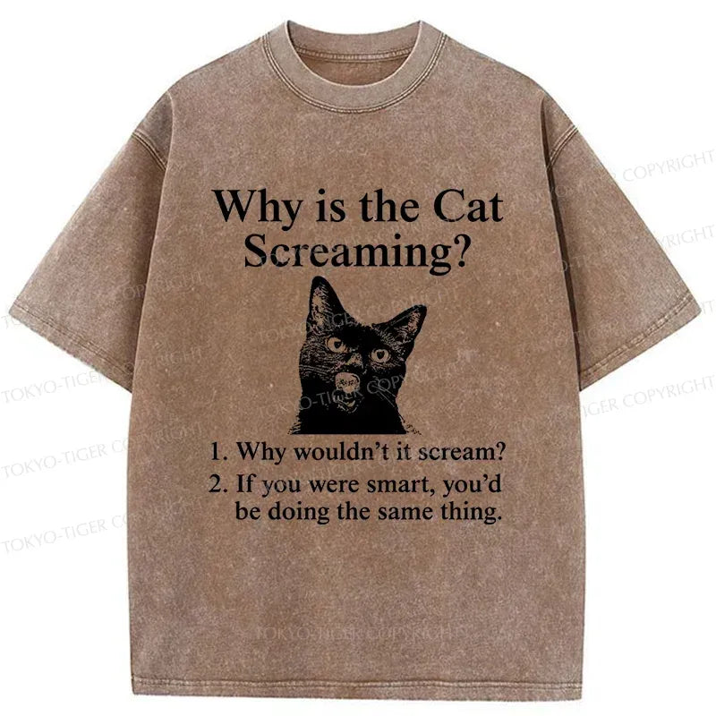 Trendy Ukiyo-e Cat Tee for Summer