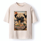Kyoto Lion Ramen T-Shirt for Summer