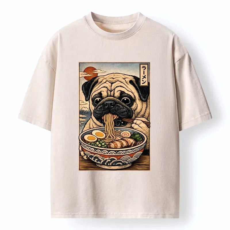 Kyoto Lion Ramen T-Shirt for Summer