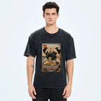 Washed Unisex T-Shirt for Daily Wear