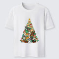 Kyoto-Lion Christmas Tree Dog Funny Classic T-Shirt