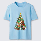 Kyoto Lion Christmas Tree Dog Tee