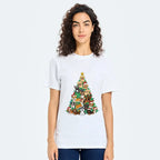 Kyoto-Lion Christmas Tree Dog Funny Classic T-Shirt
