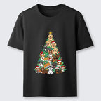 Kyoto Lion Christmas Tree Dog Tee