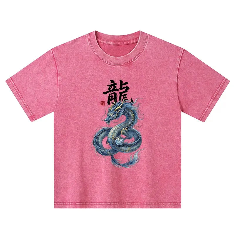 Japanese Dragon Kids T-Shirt Best Seller