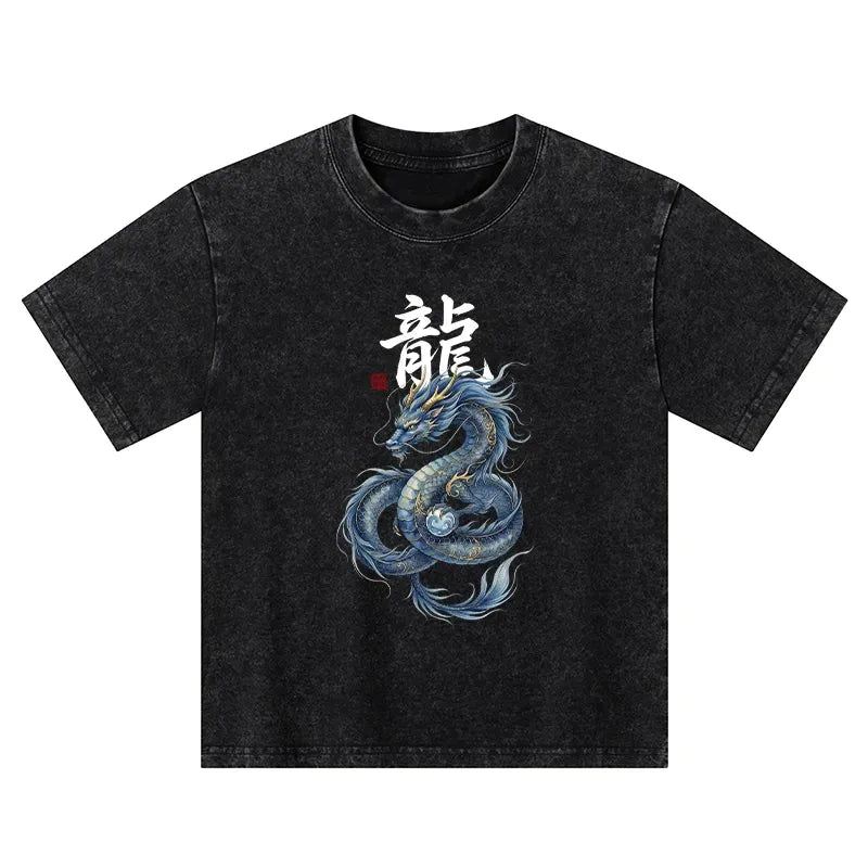 Japanese Dragon Kids T-Shirt Best Seller