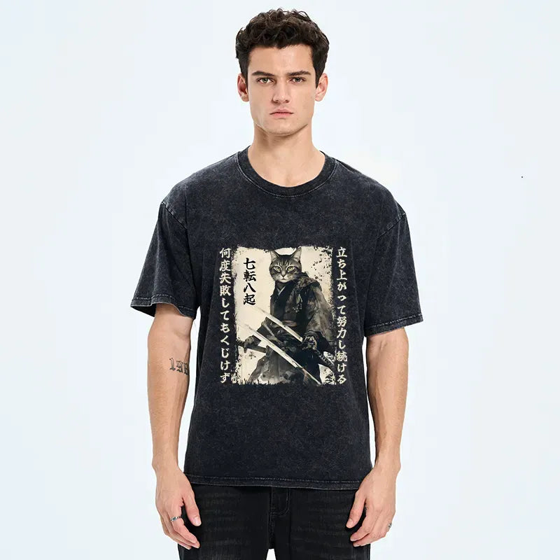 Soft Cotton Cat T-Shirt for Summer