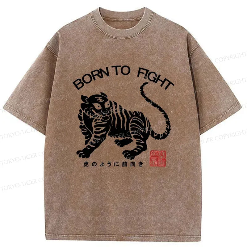 washed tiger shirt for men deal