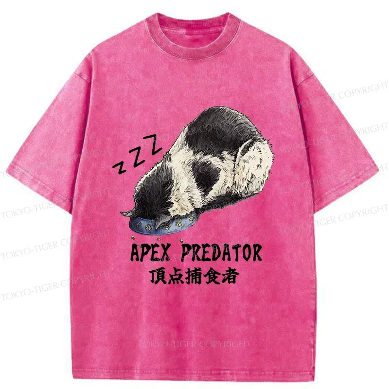 Kyoto-Lion Apex Predator Washed T-Shirt