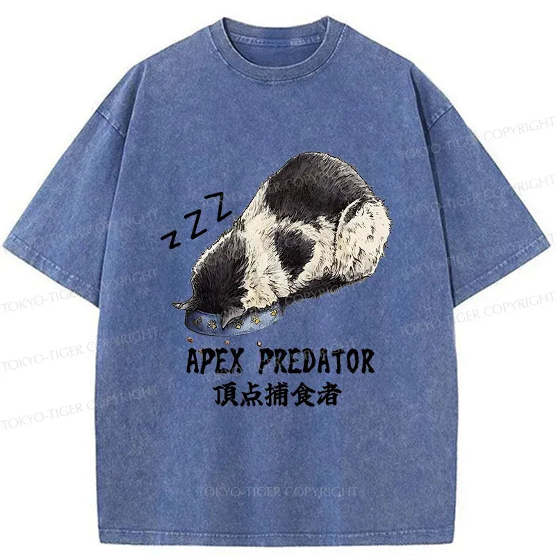 Kyoto-Lion Apex Predator Washed T-Shirt