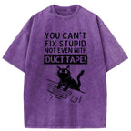 sarcastic cat t-shirt for daily wear