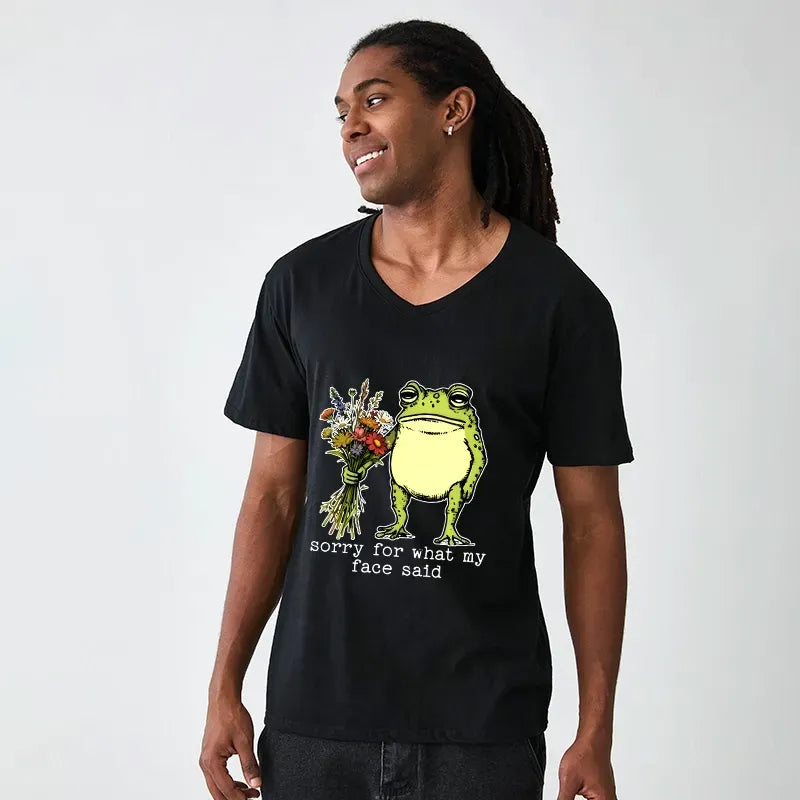 Kyoto Frog Unisex Cotton T-Shirt Gift