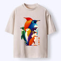 Washed Unisex Cotton Tee for Daily Wear