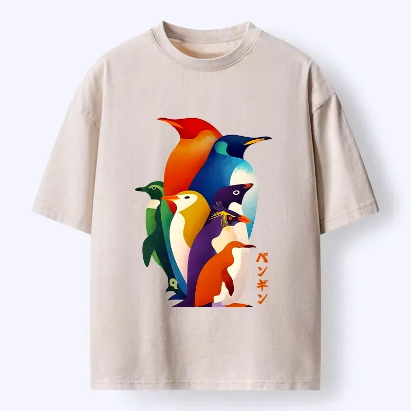 Washed Unisex Cotton Tee for Daily Wear