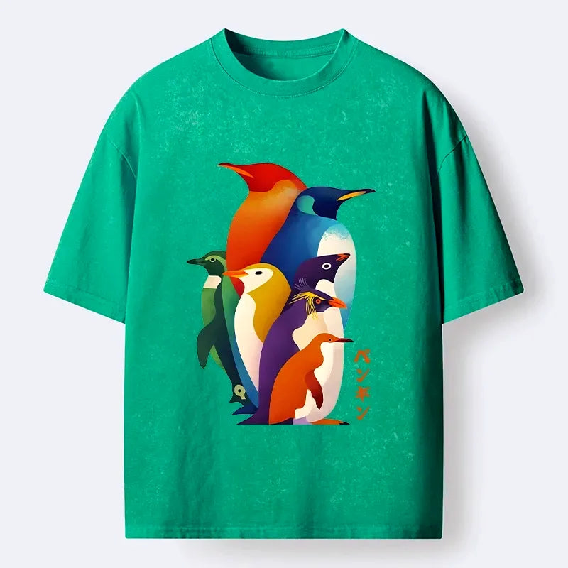 Washed Unisex Cotton Tee for Daily Wear