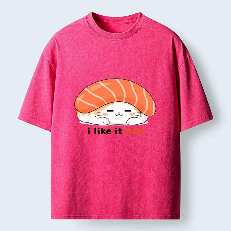 Funny Sushi Cat T-Shirt for Gift