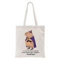 Kyoto-Lion Funny Wizard Capybara Tote Bag