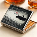 Samurai Cat Cigarette Case Gift Idea