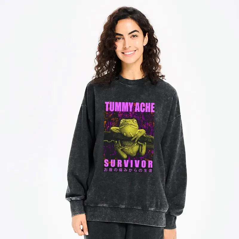 washed unisex sweatshirt for everyday wear