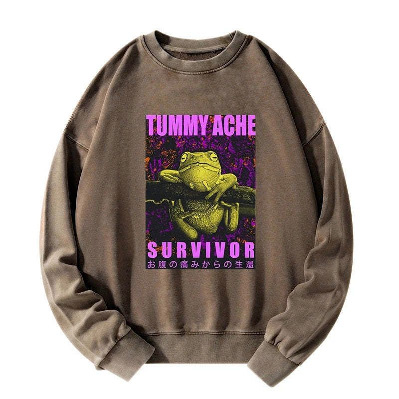 washed unisex sweatshirt for everyday wear