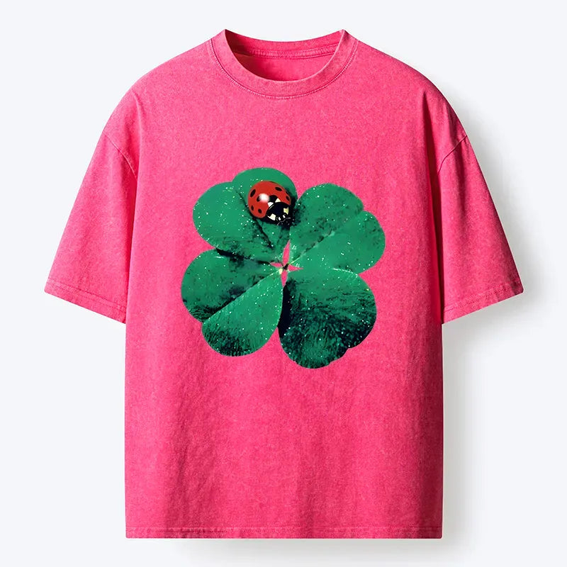 Japanese Vintage Washed T-Shirt for Daily Wear