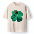 Japanese Vintage Washed T-Shirt for Daily Wear