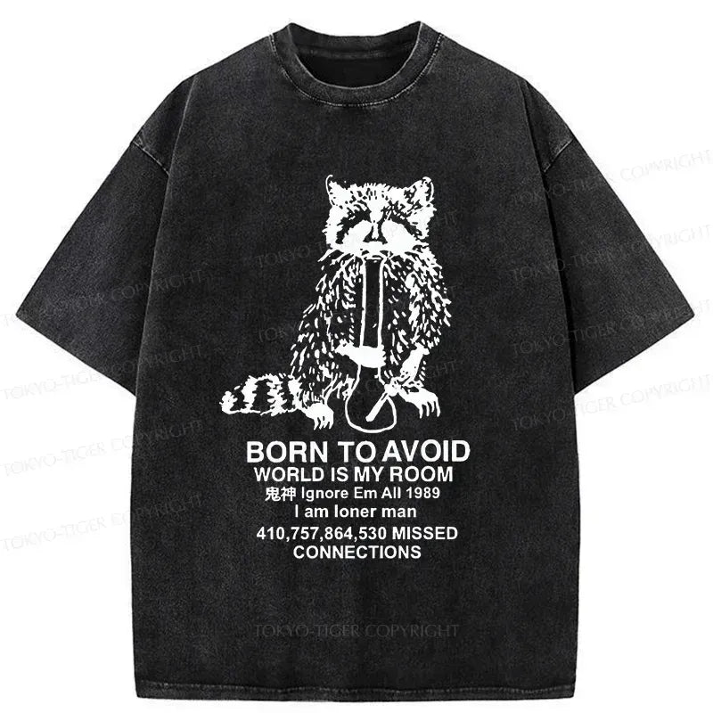 kyoto lion raccoon shirt free shipping