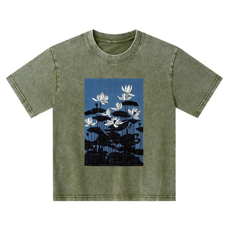 Washed Unisex T-Shirt for Daily Wear