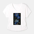 Kyoto-Lion The Sea Of Flowers In The Darkness Modal Dolman Sleeve T-Shirt