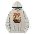 japanese washed hoodie for daily wear