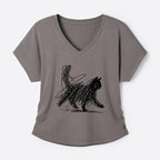Trendy Japanese Cat T-Shirt for Daily Wear