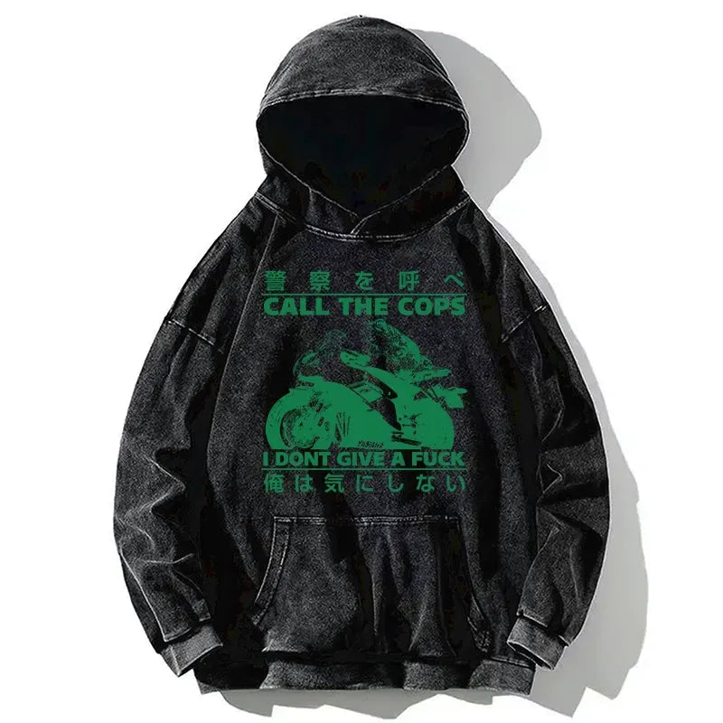 japanese streetwear washed hoodie free shipping