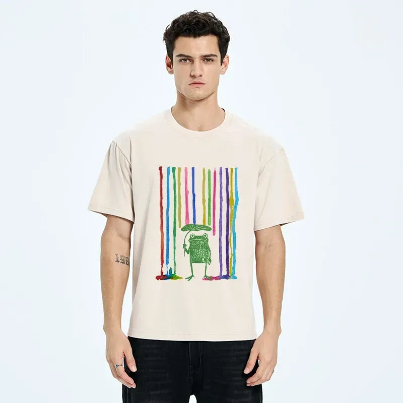 japanese frog t-shirt for summer