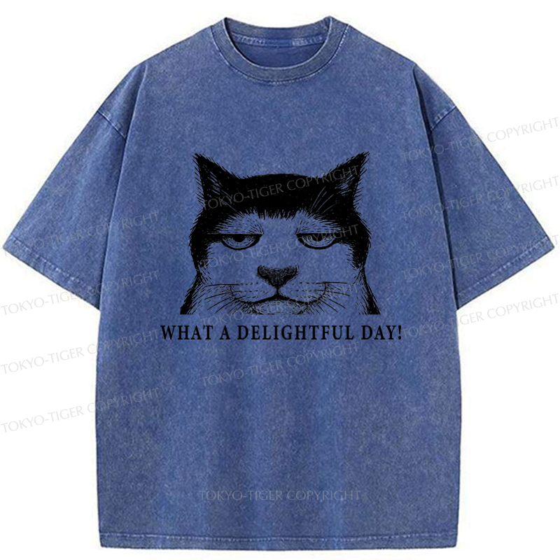 Japanese Vintage Cat T-Shirt Comfortable
