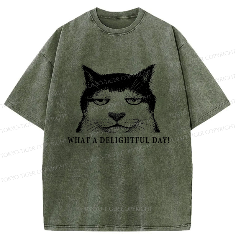 Japanese Vintage Cat T-Shirt Comfortable