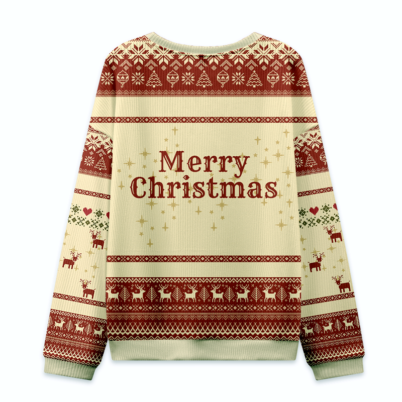 Japanese lion animal party sweatshirt for Christmas