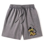 Japanese Cat Archery Shorts for Summer