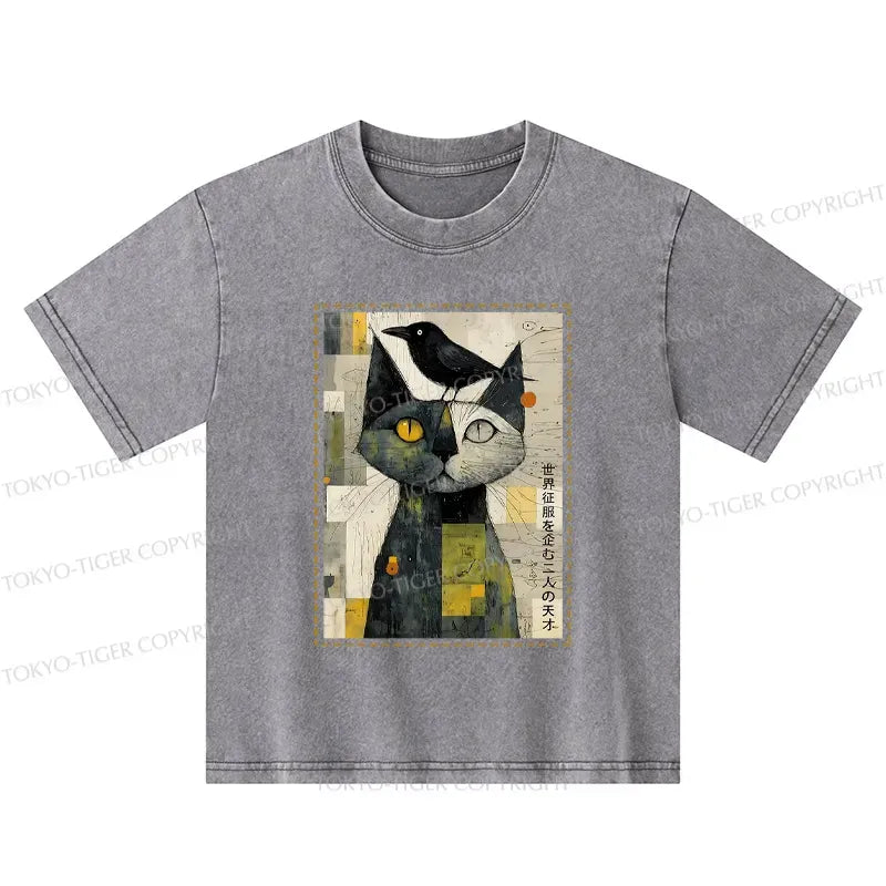Japanese Vintage Kids T-Shirt for Daily Wear