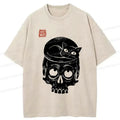 Best Seller Japanese Cat Skeleton T-Shirt