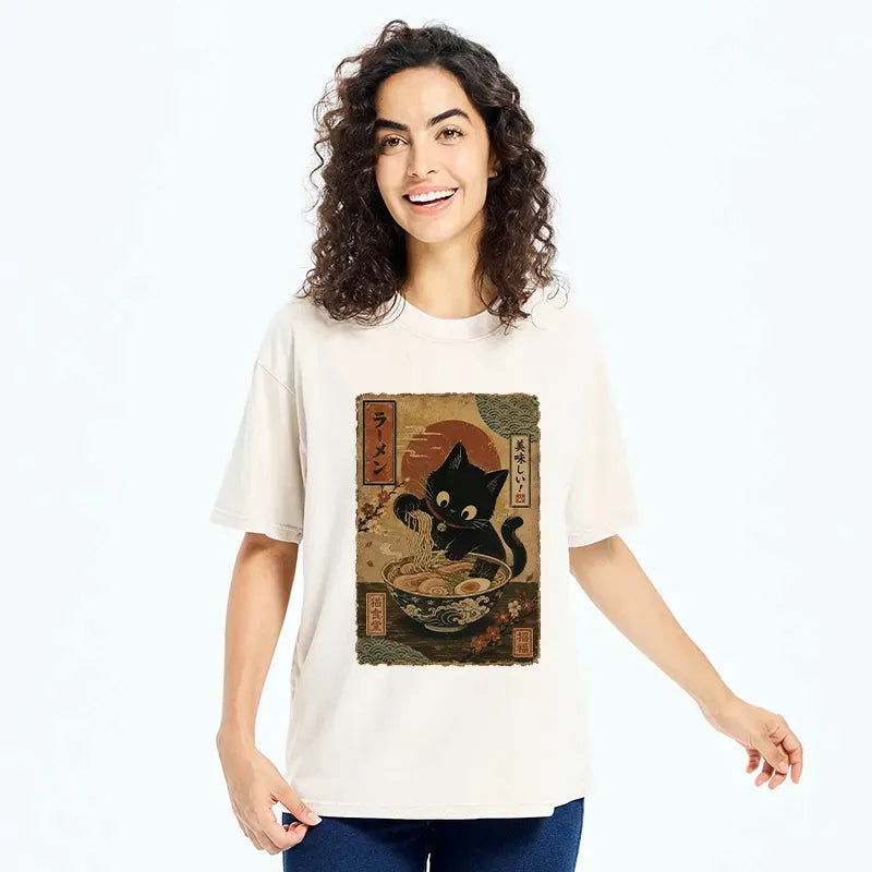 Best Seller Kyoto Ramen Cat T-Shirt