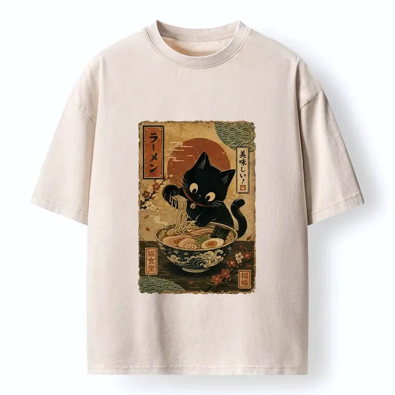 Best Seller Kyoto Ramen Cat T-Shirt