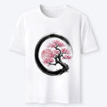 Japanese Sakura Tree T-Shirt for Daily Wear
