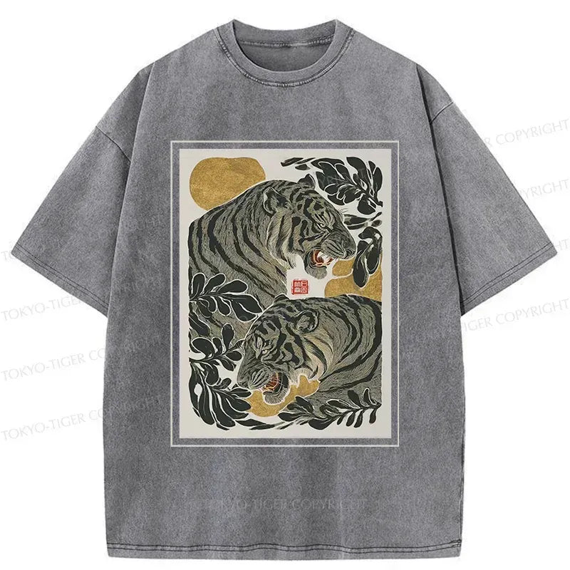Vintage Japanese Tiger T-Shirt Gift Idea
