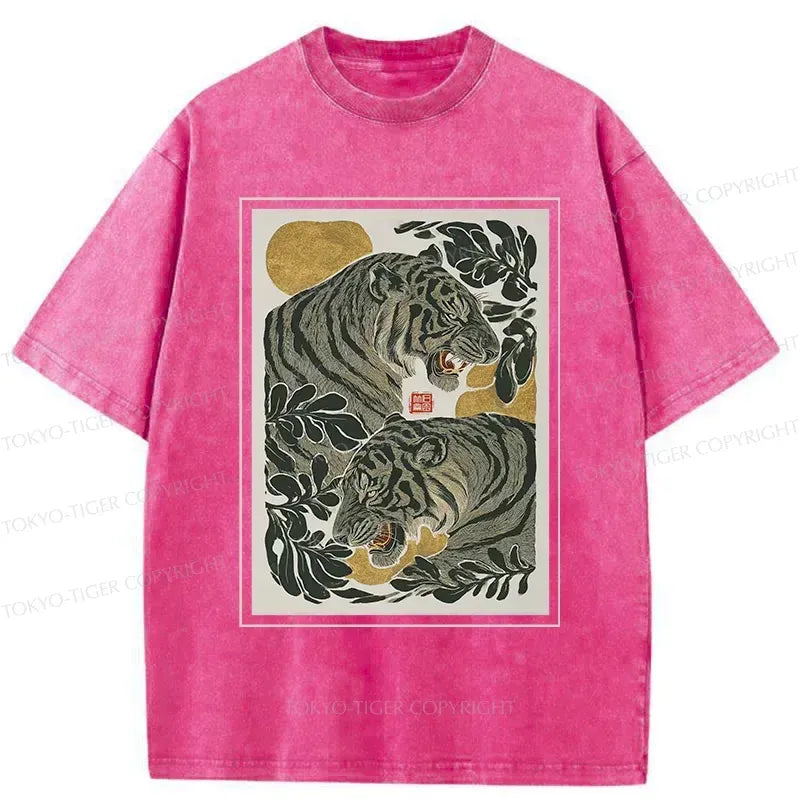 Vintage Japanese Tiger T-Shirt Gift Idea