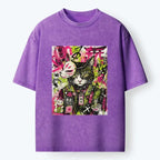 Funny Tokyo Cat Meme T-Shirt for Daily Wear