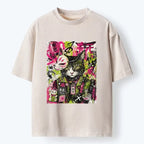Funny Tokyo Cat Meme T-Shirt for Daily Wear